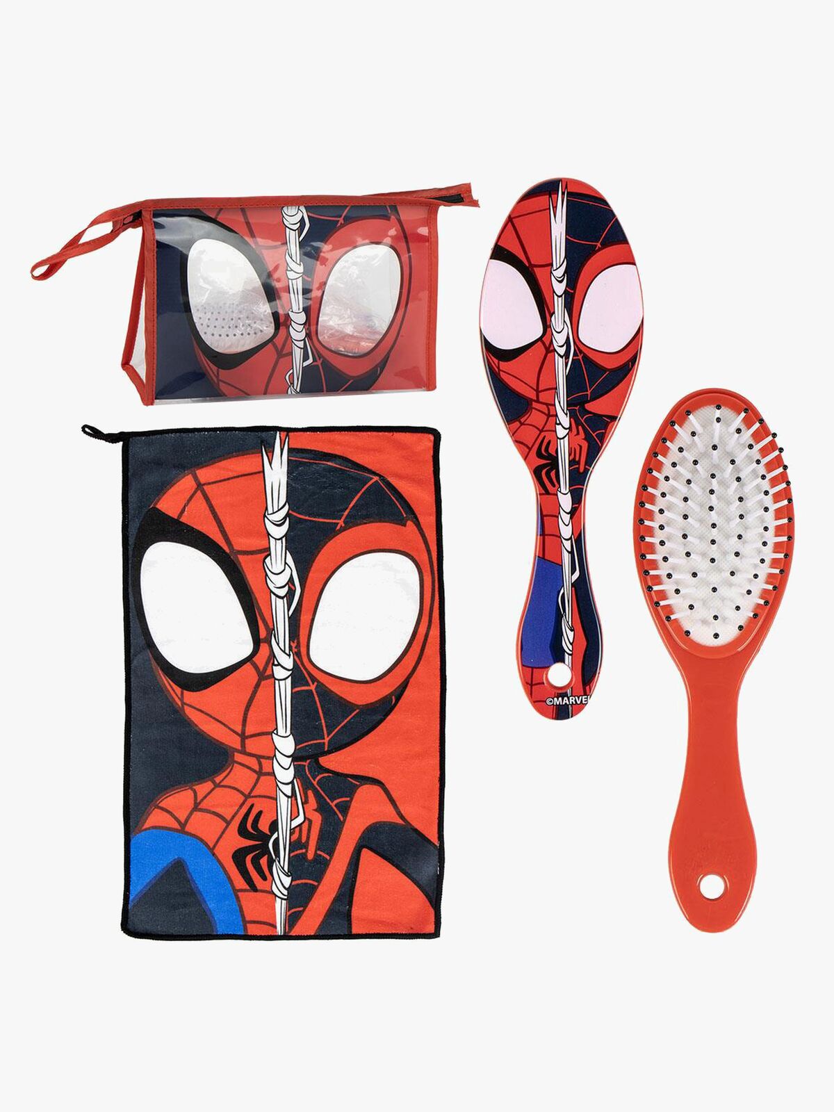 Spidey And His Amazing Friends Toilettilaukku + Pyyhe & Hiusharja