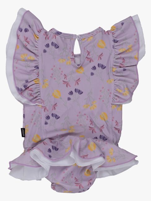 Lindberg Judith Uimapuku + Uimavaippa, Lavender/Yellow