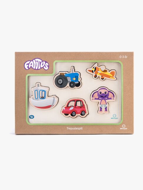 Fantorangen Fantus Puinen Palapeli Ajoneuvo 5