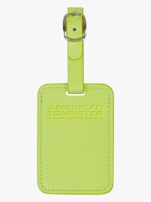 American Tourister Matkalaukun Nimilappu 2-pack, Light Lime