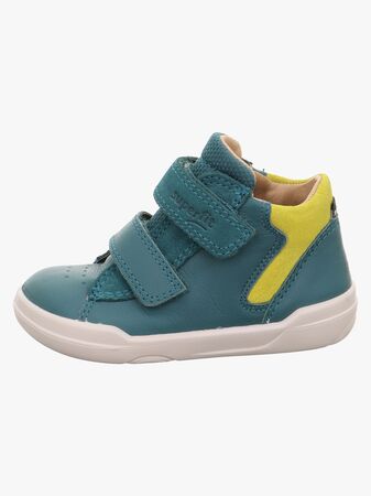 Superfit Superfree Barefoot WP Mid Lenkkarit, Green/Yellow