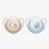 NUK First Choice Classic Tutti 2-pack Koko 1, Bear/Seahorse
