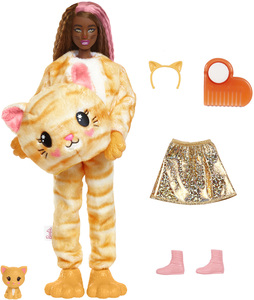 Barbie Cutie Reveal Muotinukke Kissa