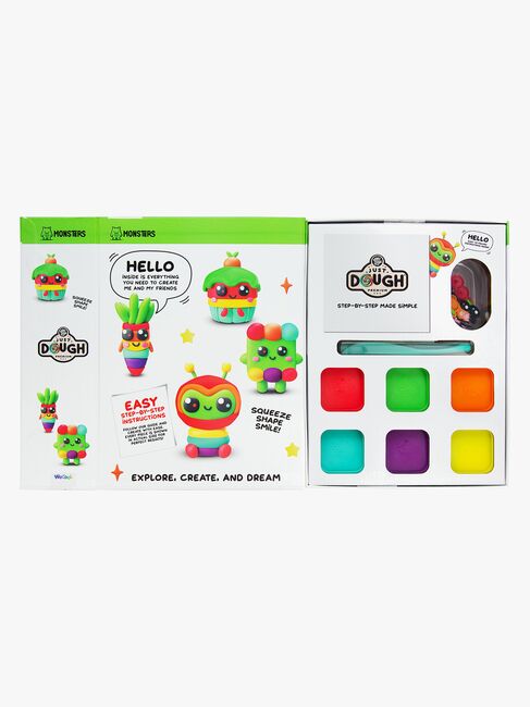 Just Dough Muovailuvaha Alieni 57 g, 6-pack