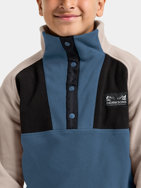 Didriksons Yokto Fleecepaita, Blue Fog