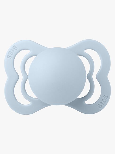 BIBS Supreme Tutti Silikoni Koko 1, Baby Blue