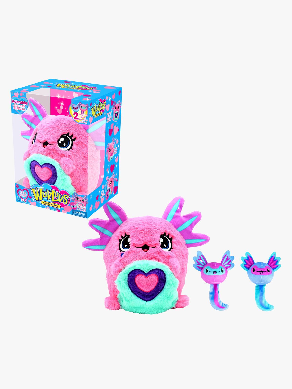 Alot‑A‑Lotls Interaktiivinen Pehmolelusetti 3 Kpl