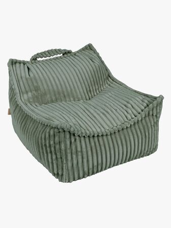 Meowbaby Churros Säkkituoli, Olive Sage Green