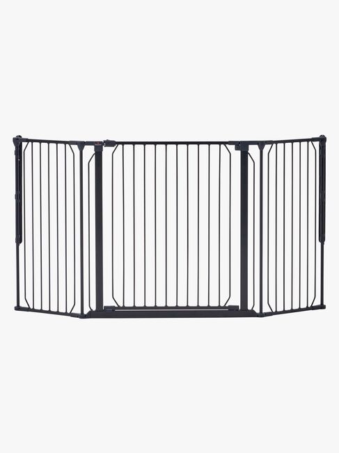 BabyDan CombiFit M Turvaportti 90–146 cm, Musta