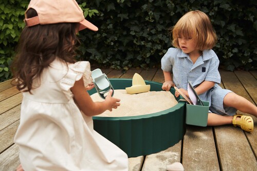 LIEWOOD Saul Hiekkalaatikko, Garden Green/Sandy