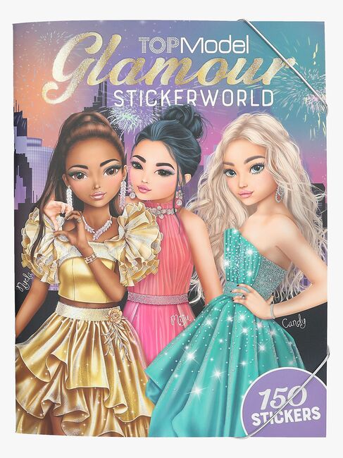 TOPModel Stickerworld Tarrakirja Glamour