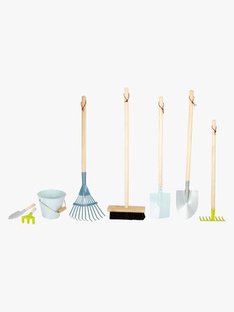 Small Foot Setti + Puutarhatyökalut