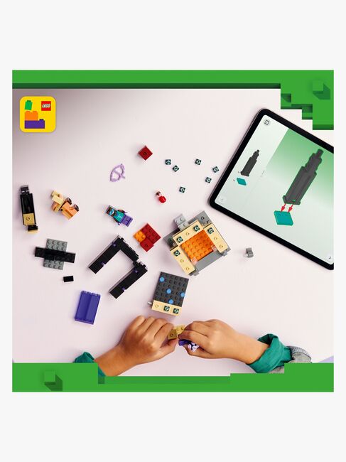 LEGO Minecraft 21584 Matka Hornaportaaliin ja Ääriportaaliin