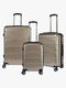 Rakel W Traveling RW Travel Matkalaukut 3-pack, Sand