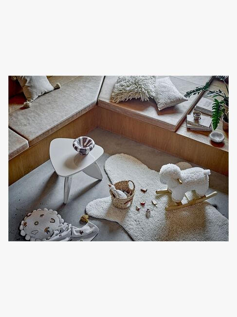 Bloomingville Matto Karhu 140x200, Valkoinen