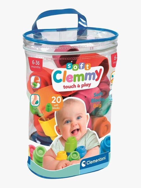 Clementoni Soft Clemmy Rakennuspalikat 20 Osaa