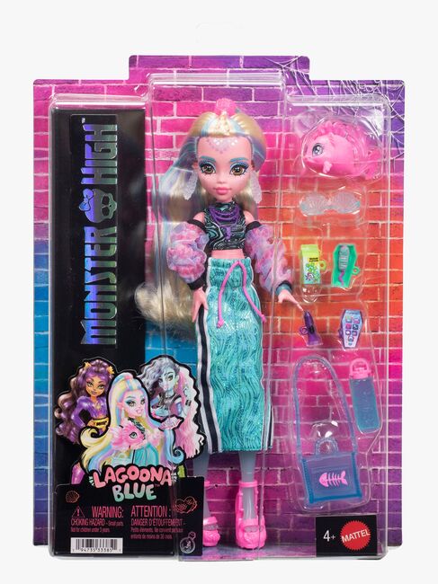 Monster High  Nukke Lagoona Blue & Neptuna