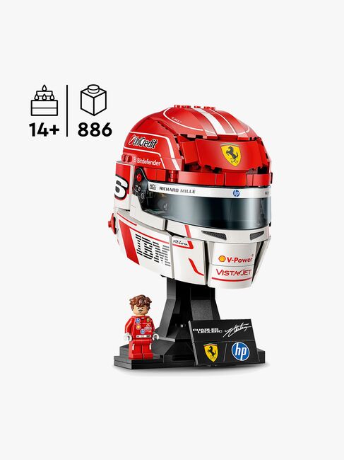 LEGO Editions Formula 1 43014 Scuderia Ferrari HP ‑kypärä – Charles Leclerc