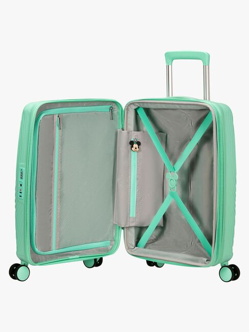 American Tourister Mickey Magic Spinner Matkalaukku 37-44L, Jelly Mint