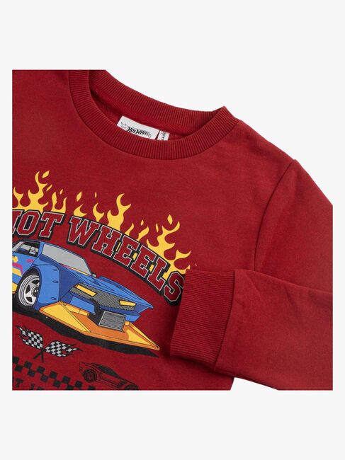 Hot Wheels Paita, Punainen