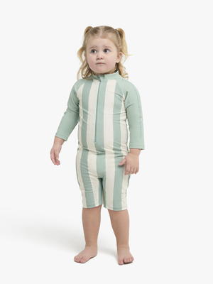 Nordbjörn Hönö UV-Puku, Vaaleansininen Raidallinen