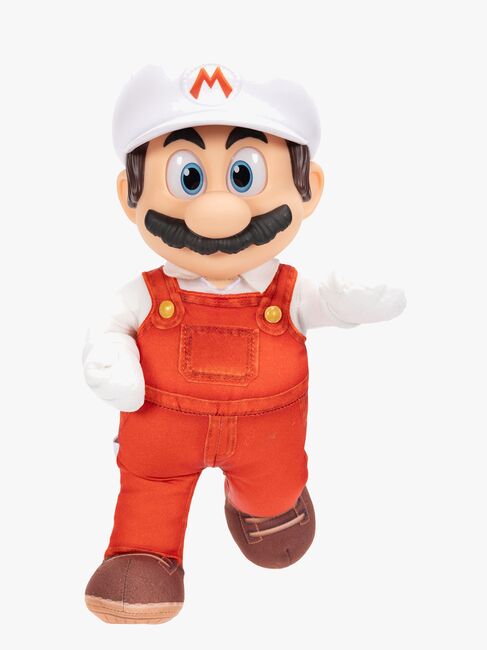 Super Mario Galaxy Movie Pehmolelu Fire Mario 35 cm