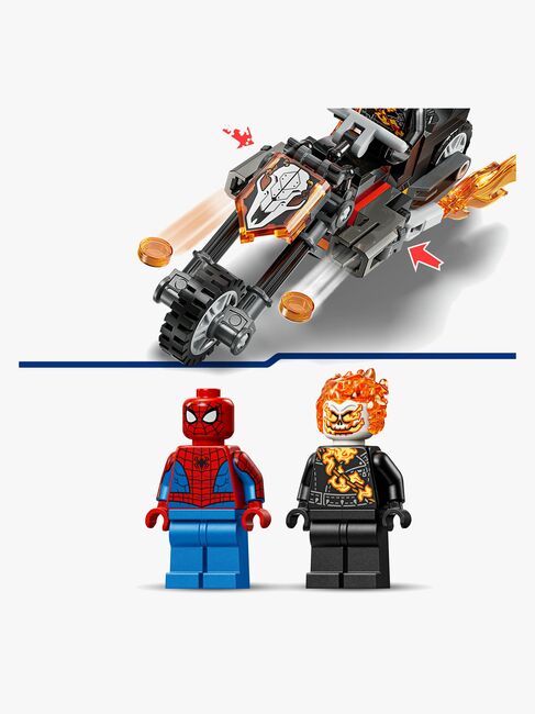 LEGO Super Heroes 76335 Spider-Man vastaan Aaveajajan moottoripyörä
