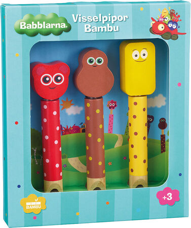Babblarna Pilli 3-pack Babba, Bibbi ja Bobbo