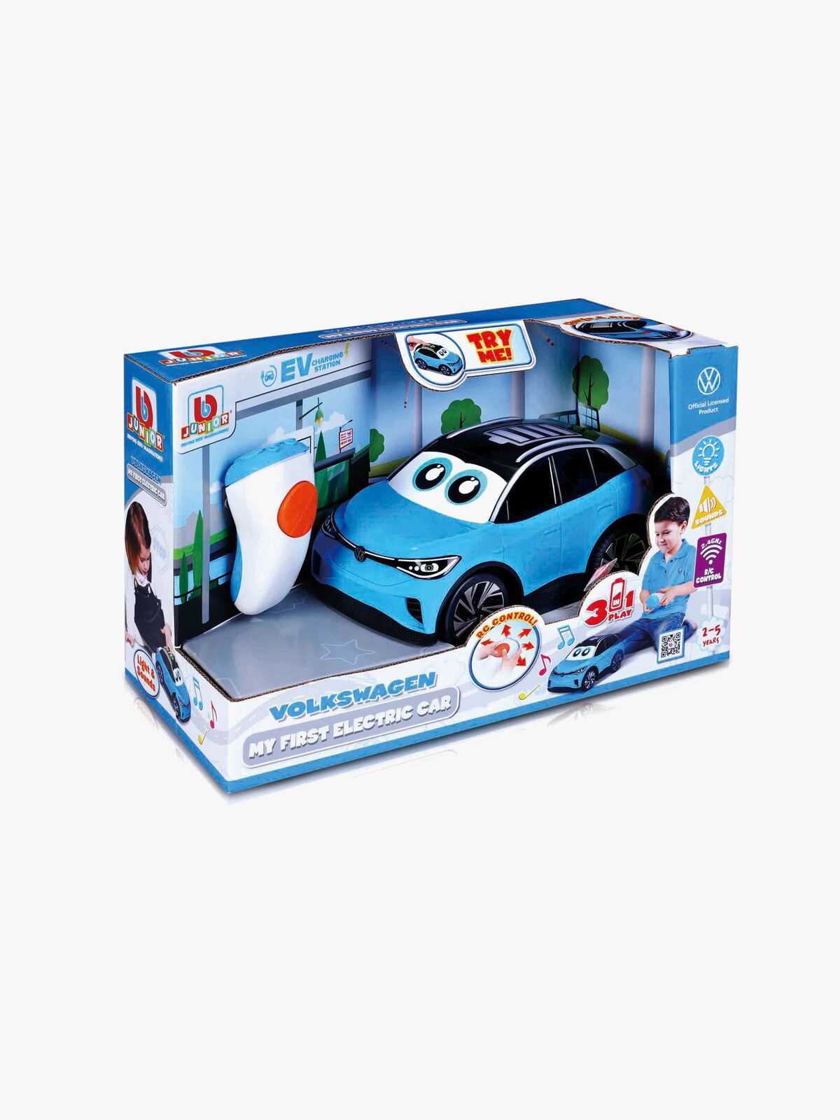 BB Junior My First Kauko-ohjattava Lelusähköauto Volkswagen