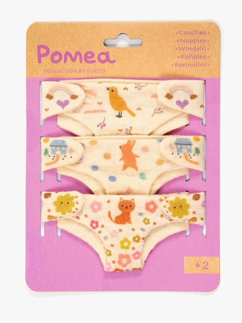 Djeco Vaippasetti Nukelle 3-pack