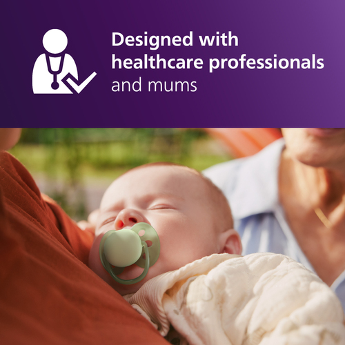 Philips Avent Ultra Soft Tutti 6–18 kk 2-pack, Violetti/Pinkki