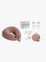 Beemoo CARE Single Sähkökäyttöinen Rintapumppu + Imetystarvikkeet, Ashes of Roses