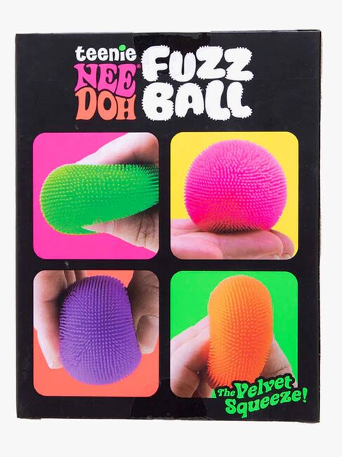 NeeDoh Teenie Fuzz Stressipallot 4-pack