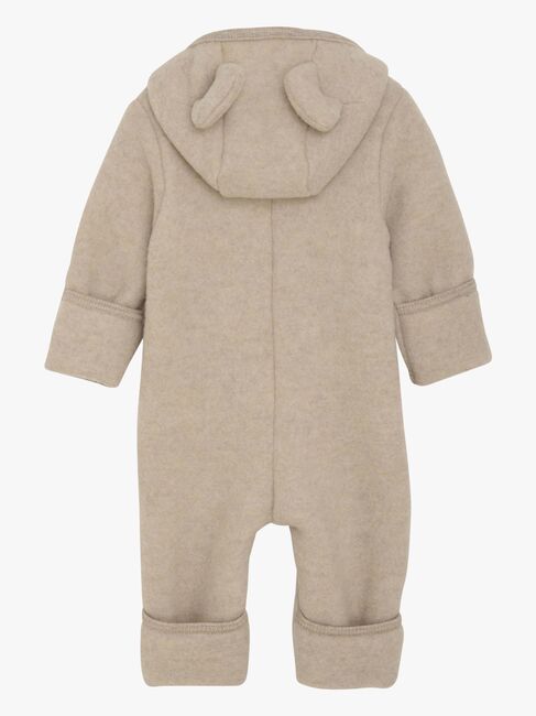 Huttelihut Toppahaalari Merinovilla Korvilla, Camel Melange