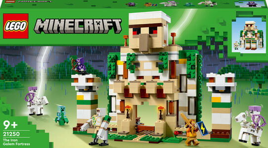 LEGO Minecraft 21250 Rautajätin linnake