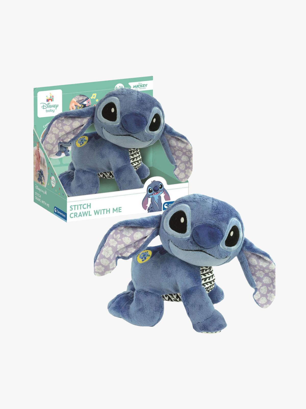 Clementoni Interaktiivinen Pehmolelu Opi Ryömimään