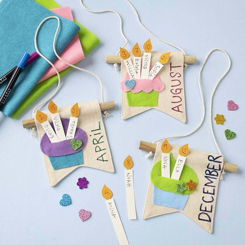 Creativ Company Seinäbannerit Pieni Pääskyn Pyrstön Muoto 12 kpl