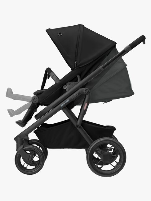 Maxi-Cosi Lila XP+ Yhdistelmävaunut, Essential Black