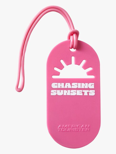 American Tourister Fun Tags Matkalaukun Nimilappu 2-pack, Chasing Sunsets