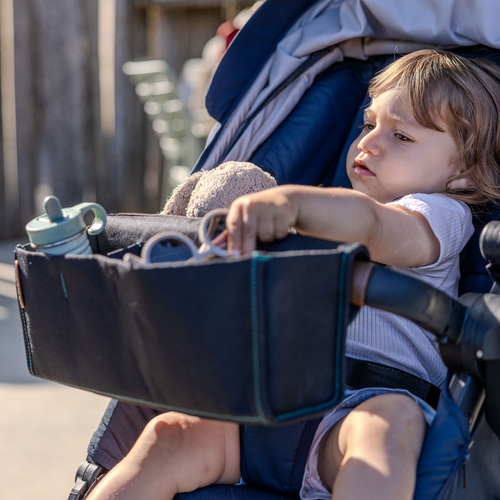 Ezimoov Vaunulaukku 2-in-1, Musta