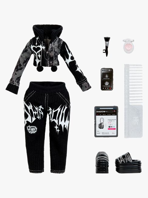 Shadow High Muotinukke Girls Night Heather, Harmaa