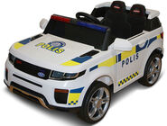 Azeno Sähköauto Poliisiauto, Valkoinen