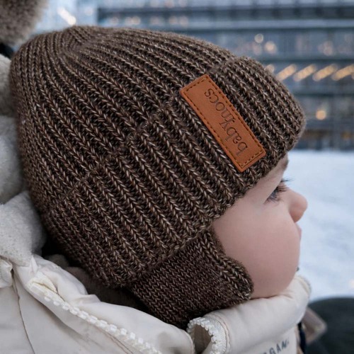 BabyMocs Pipo + Korvalaput, Greige