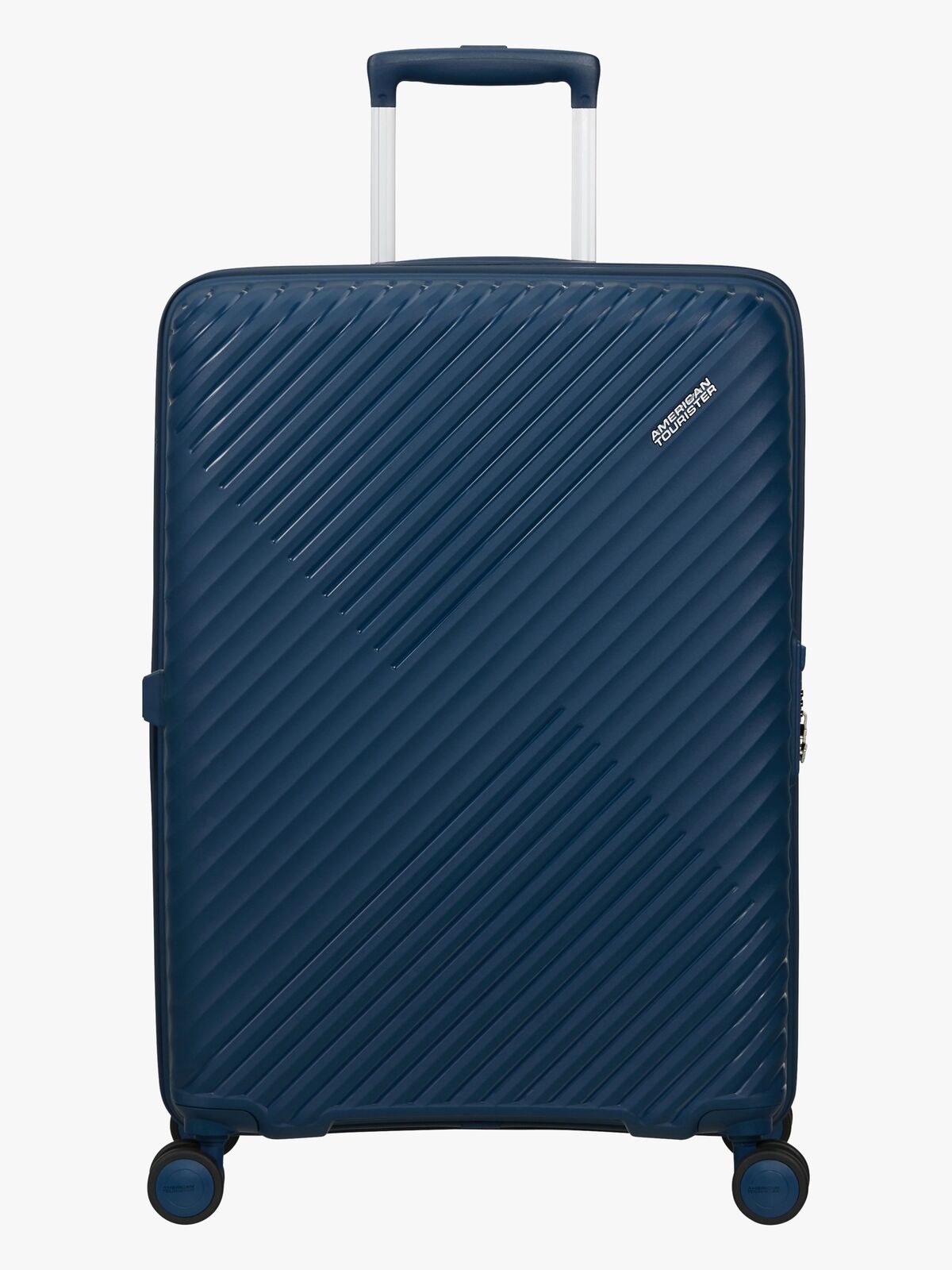 American Tourister Diablast Spinner Matkalaukku 81-91L, Darkwave Blue