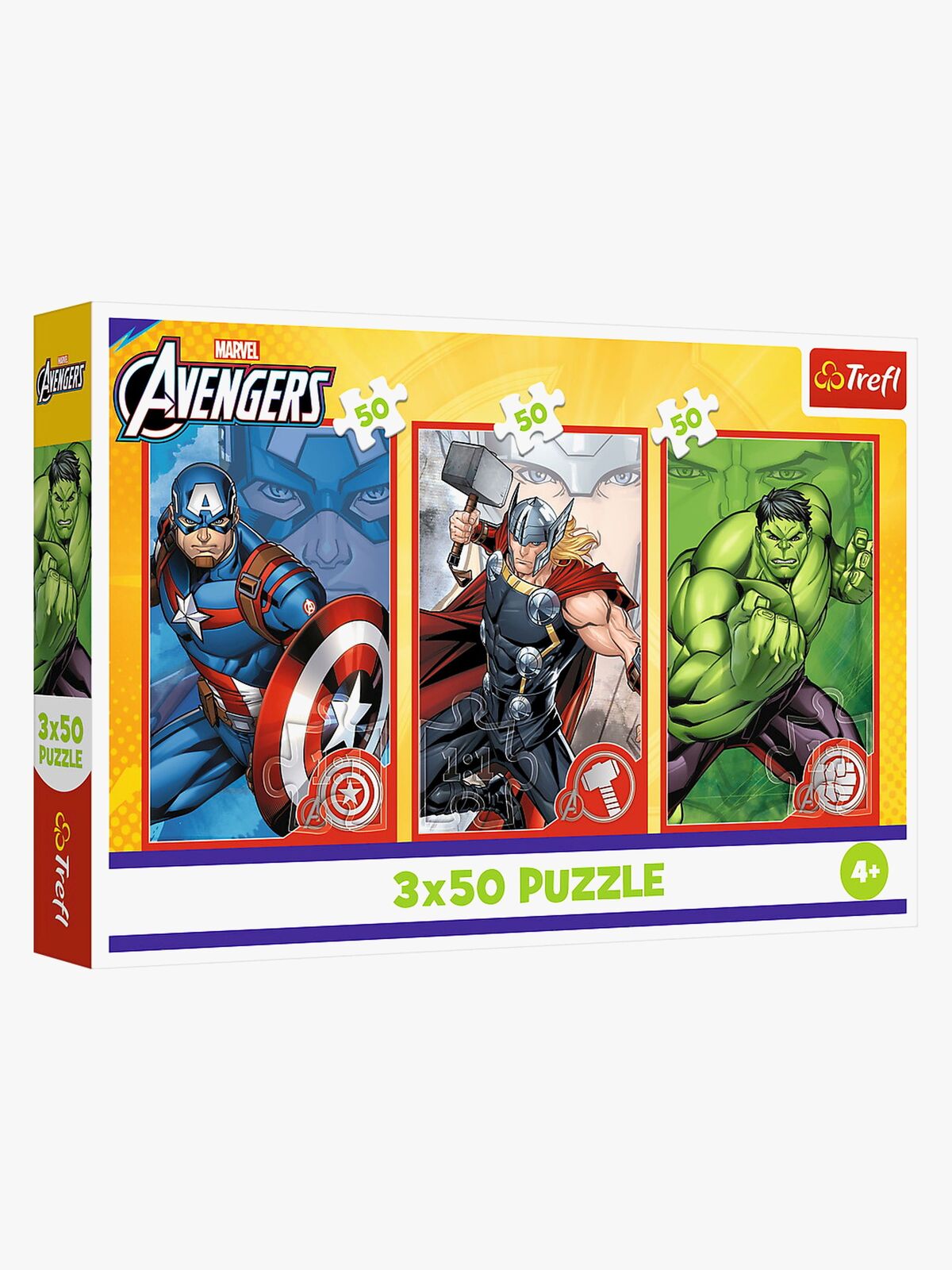 Trefl The Avengers Palapelit 3x50 Palaa