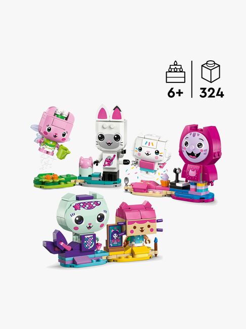 LEGO Gabby's Dollhouse 11215 Gabbyn palikoista rakennettavat kissaystävät