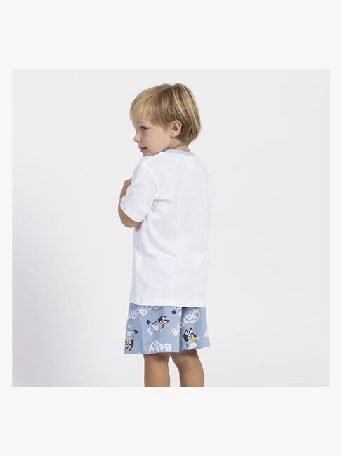 Bluey Pyjama, Sininen/Valkoinen