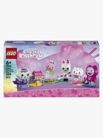LEGO Gabby's Dollhouse 11215 Gabbyn palikoista rakennettavat kissaystävät