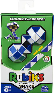 Rubiks 3D-peli Connector Snake 2-pack