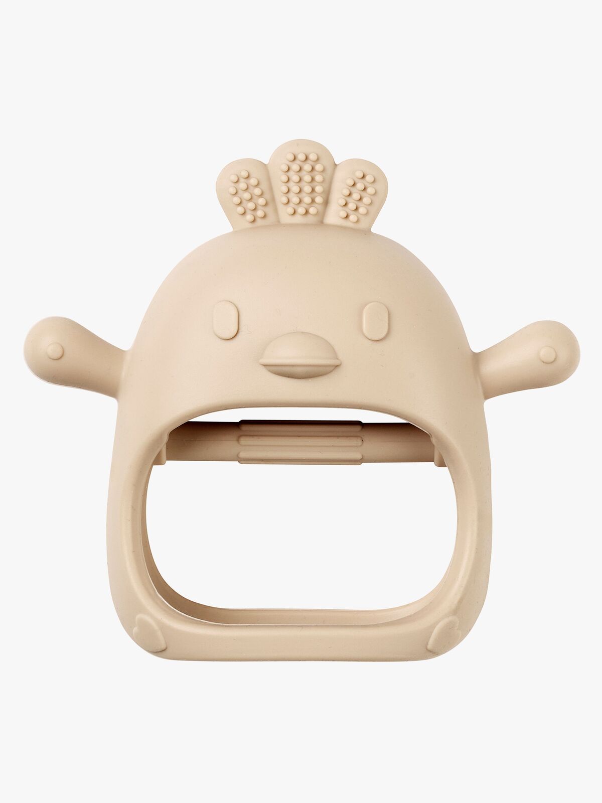 Nattou Soft Silicone Käsine Purulelu, Clay